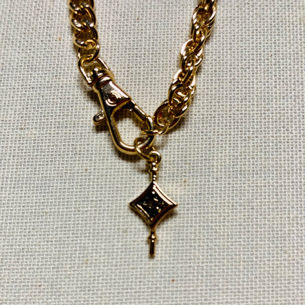 Melrose And Market Layered Gold Toned Beaded Necklace Nwt 9$